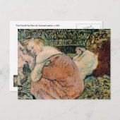 Toulouse-Lautrec: Twee vrienden Briefkaart (Voorkant / Achterkant)