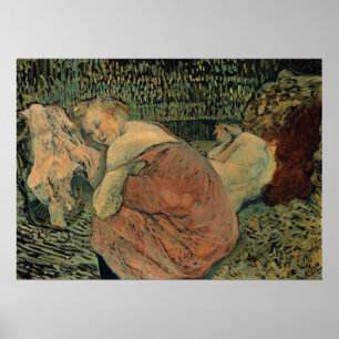 Toulouse-Lautrec - twee vrienden Poster