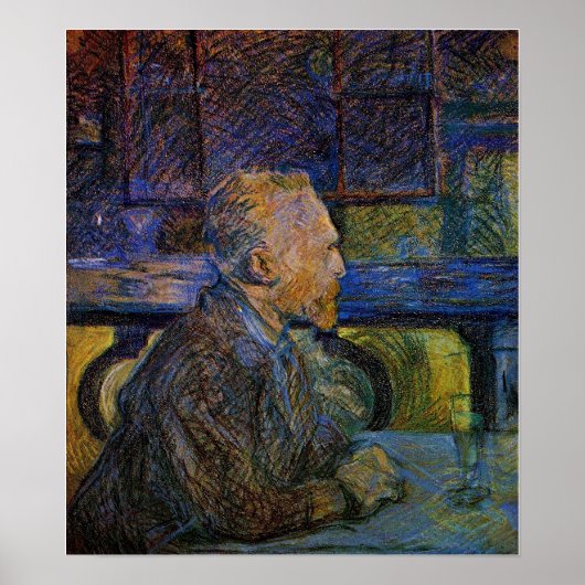 Toulouse-Lautrec - Vincent Van Gogh 1887 Poster (Voorkant)