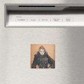 Toulouse-Lautrec - Vrouw met zwarte boa Magneet (Insitu (Vaatwasser))