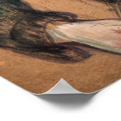 Toulouse-Lautrec - Vrouw met zwarte boa Poster (Hoek)