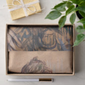 Toulouse-Lautrec - Vrouw met zwarte boa Tissuepapier (Geschenk)