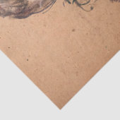 Toulouse-Lautrec - Vrouw met zwarte boa Tissuepapier (Detail)