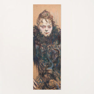 Toulouse-Lautrec - Vrouw met zwarte boa Yogamat