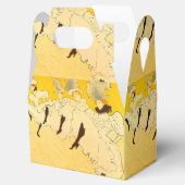 Toulouse Lautrec Yellow Dancing Girl Poster Bedankdoosjes (Geopend)