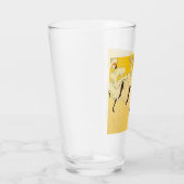 Toulouse Lautrec Yellow Dancing Girl Poster Glas (Rechts)