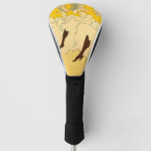 Toulouse Lautrec Yellow Dancing Girl Poster Golfheadcover (Voorkant)