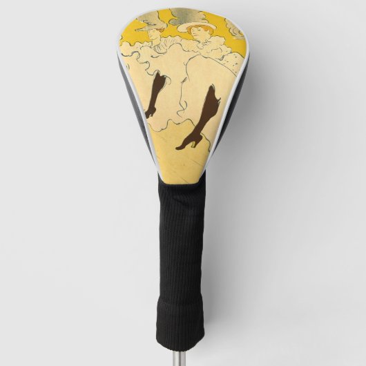 Toulouse Lautrec Yellow Dancing Girl Poster Golfheadcover (Voorkant)