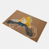 Toulouse-Lautrec - Yvette Guilbert Singing Deurmat (Schuin)