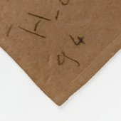 Toulouse-Lautrec - Yvette Guilbert Singing Fleece Deken (Hoek)