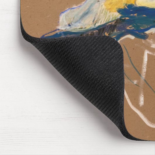 Toulouse-Lautrec - Yvette Guilbert Singing Muismat (Hoek)