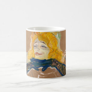 Toulouse-Lautrec - Yvette Guilbert zingend Koffiemok