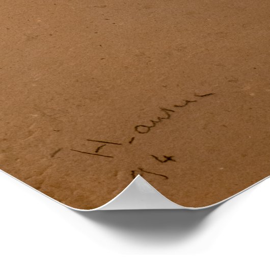 Toulouse-Lautrec - Yvette Guilbert zingend Poster (Hoek)