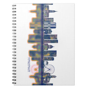 Toulouse Skyline Notitieboek