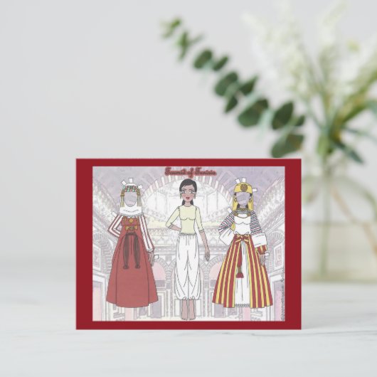 Toumid van het Briefkaart van Tunesische krant Dol (Staand voorkant)