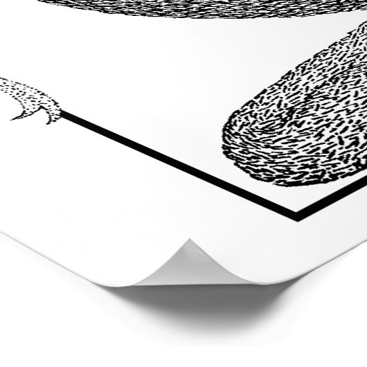 Toumingo, afdruk poster (Hoek)