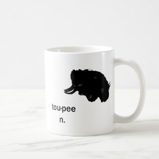 Toupee cup. koffiemok
