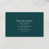 Tour and Travel Agent Antigua Half Moon Bay Photo  Visitekaartje (Achterkant)