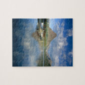 Tour Boat gedoceerd aan Two Medicine Lake in Glaci Legpuzzel (Horizontaal)