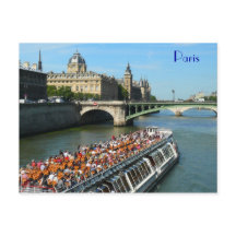 Tour Boat op de Seine River in Parijs