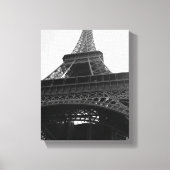 Tour d' Eiffel Print op gewikkeld canvas (Voorkant)