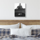 Tour d' Eiffel Print op gewikkeld canvas (Insitu (Slaapkamer))