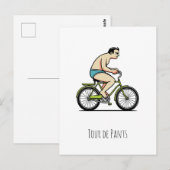 Tour de broek briefkaart (Voorkant / Achterkant)