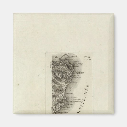 Tour de Camarat Magneet (Voorkant)