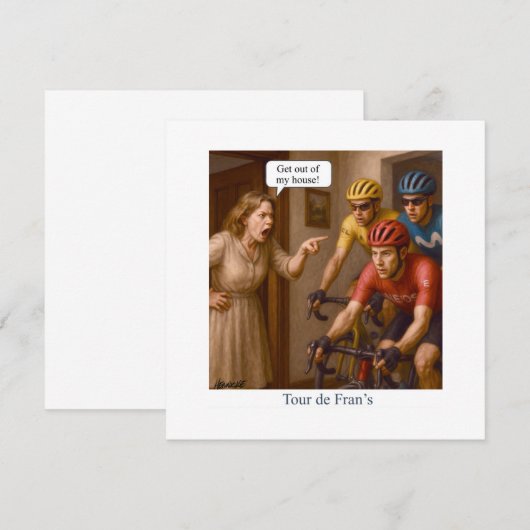 Tour de Fran’s Kaart (Voorkant / Achterkant)