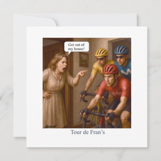 Tour de Fran’s Kaart (Voorkant)