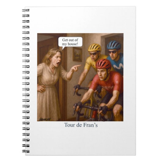 Tour de Fran’s Notitieboek (Voorkant)
