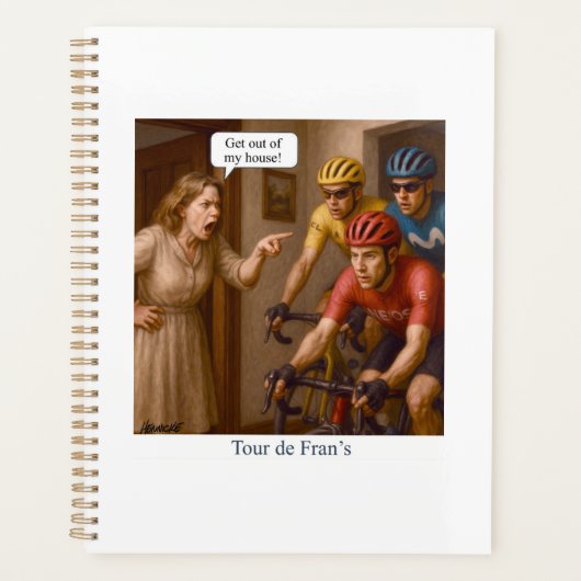 Tour de Fran’s Planner (Voorkant)