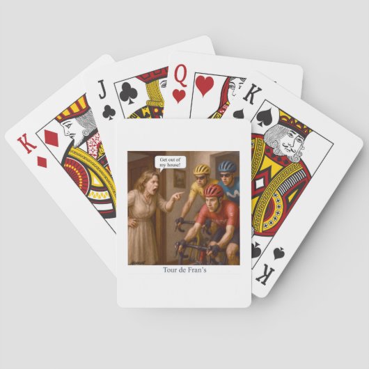 Tour de Fran’s Pokerkaarten (Achterkant)