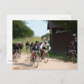 Tour de France 1903 eerste race kleur Redux Briefkaart (Voorkant / Achterkant)