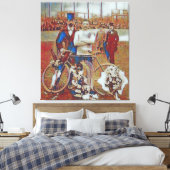 Tour de France 1903 Winner Maurice Garin Digital Canvas Afdruk (Insitu (Slaapkamer))