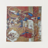 Tour de France 1903 Winner Maurice Garin Digital Wandkleed (Voorkant (horizontaal))