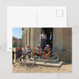 Tour de France 1921 na de etappe Beer Time Colo Briefkaart