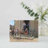 Tour de France 1921 na de etappe Beer Time Colo Briefkaart (Staand voorkant)