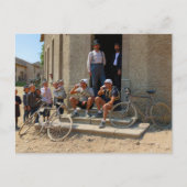 Tour de France 1921 na de etappe Beer Time Colo Briefkaart (Voorkant)