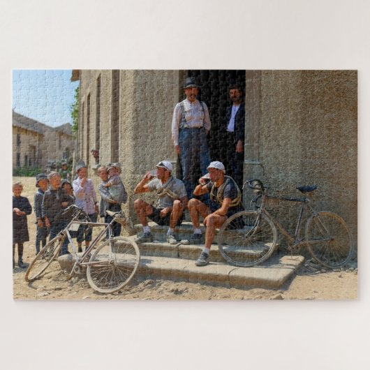 Tour de France 1921 na de etappe Beer Time Colo Legpuzzel (Horizontaal)