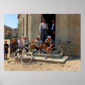 Tour de France 1921 na de etappe Beer Time Colo Poster (Voorkant)