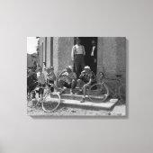 Tour de France 1921 Na De Etappe Bier Tijd Colo Canvas Afdruk (Voorkant)