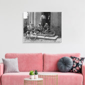 Tour de France 1921 Na De Etappe Bier Tijd Colo Canvas Afdruk (Insitu (Woonkamer))