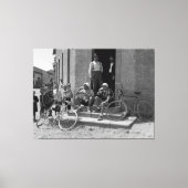 Tour de France 1921 Na De Etappe Bier Tijd Colo Canvas Afdruk (Voorkant)