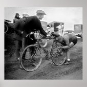 Tour de France 1928 etappe 10 Raymond Decorte Poster (Voorkant)