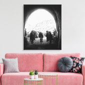Tour de France 1928 Etappe 14 Galibier Canvas Afdruk (Insitu (Woonkamer))