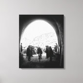 Tour de France 1928 Etappe 14 Galibier Canvas Afdruk (Voorkant)