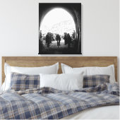 Tour de France 1928 Etappe 14 Galibier Canvas Afdruk (Insitu (Slaapkamer))