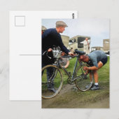 Tour de France 1928 Raymond Decorte Kleur Redux Briefkaart (Voorkant / Achterkant)