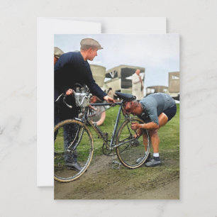 Tour de France 1928 Raymond Decorte Kleur Redux Briefkaart